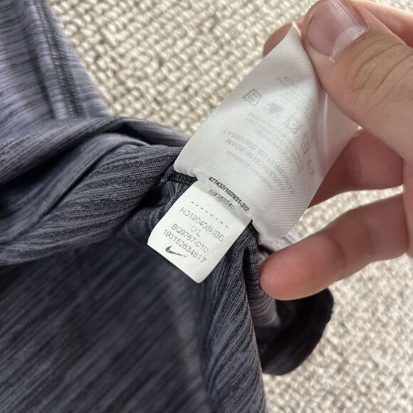 Nike Bsbl Velocity Legend 3/4 Sleeve Shirt Men’s XXL Baseball Swoosh Dri-Fit - Picture 9 of 10